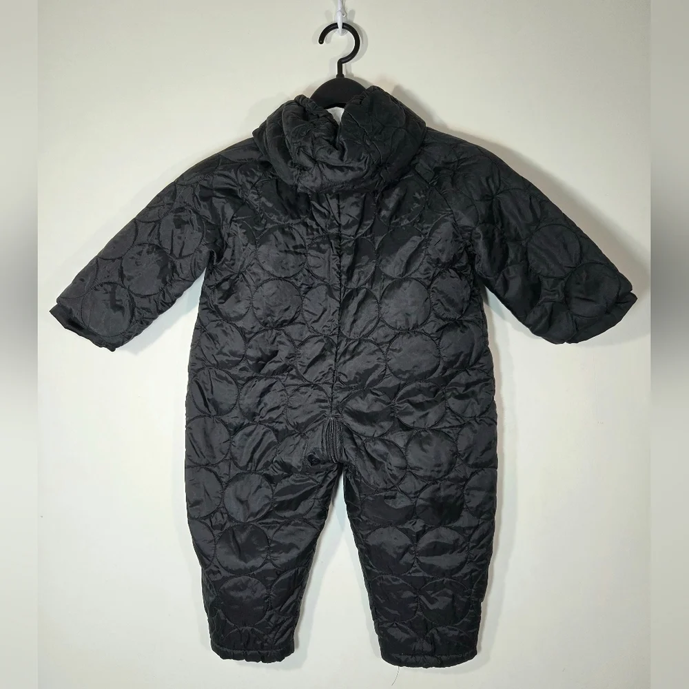 VINTAGE LAPIN QUILTED SNOWSUIT.